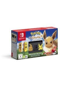  Nintendo Switch Pokémon: Let’s Go, Evoli! Bundle Konsole– Gebraucht, Top Zustand wie Neu